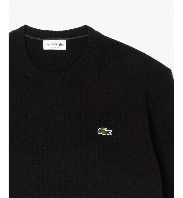LACOSTE「エッセンシャルウールニットセーター」|ニット・セーター|