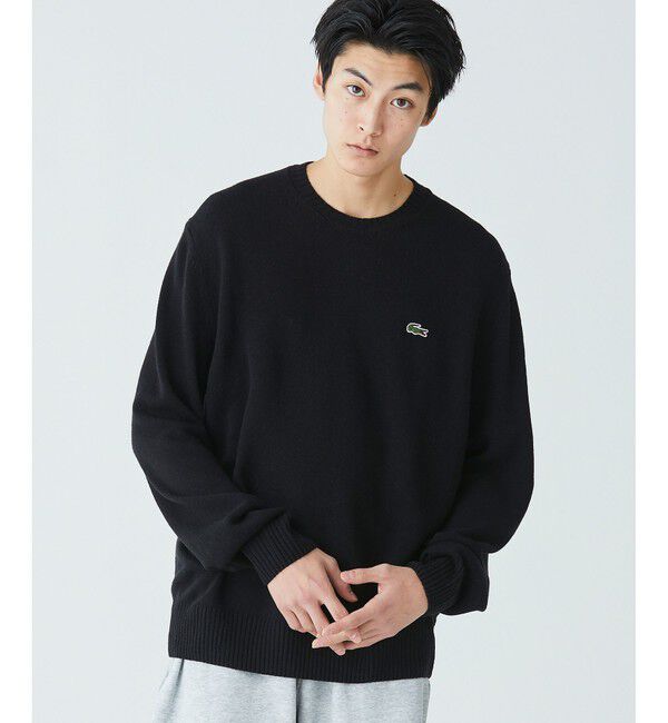 LACOSTE「エッセンシャルウールニットセーター」|ニット・セーター|