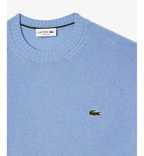 LACOSTE「エッセンシャルウールニットセーター」|ニット・セーター|