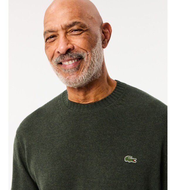 LACOSTE「エッセンシャルウールニットセーター」|ニット・セーター|