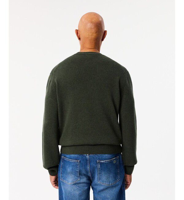 LACOSTE「エッセンシャルウールニットセーター」|ニット・セーター|