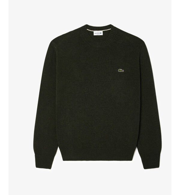 LACOSTE「エッセンシャルウールニットセーター」|ニット・セーター|