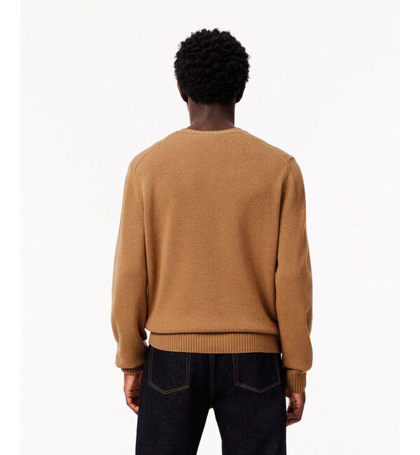 LACOSTE「エッセンシャルウールニットセーター」|ニット・セーター|