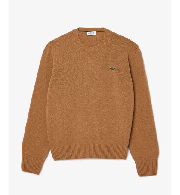 LACOSTE「エッセンシャルウールニットセーター」|ニット・セーター|