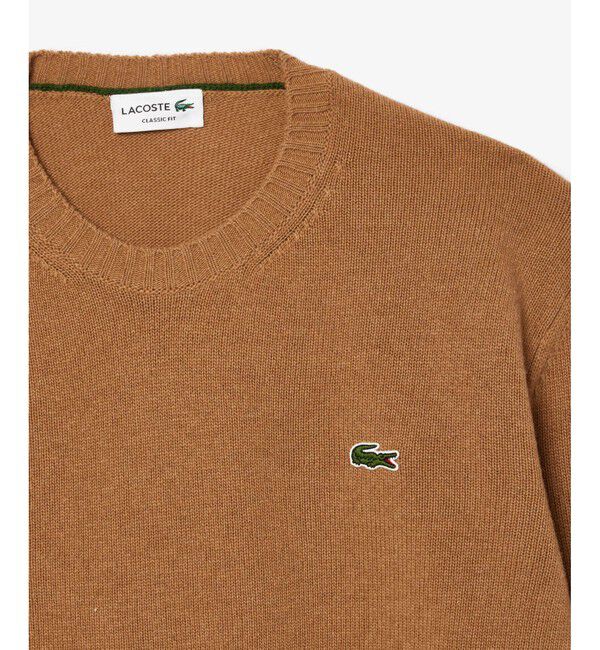 LACOSTE「エッセンシャルウールニットセーター」|ニット・セーター|