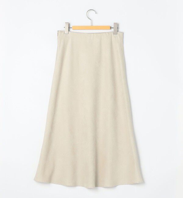NOLLEY'S sophi「ウォッシャブルフェイクスエードバイヤスフレアスカート」|フレア|