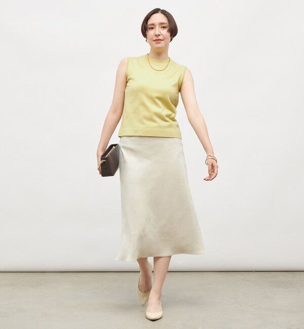 NOLLEY'S sophi「ウォッシャブルフェイクスエードバイヤスフレアスカート」|フレア|