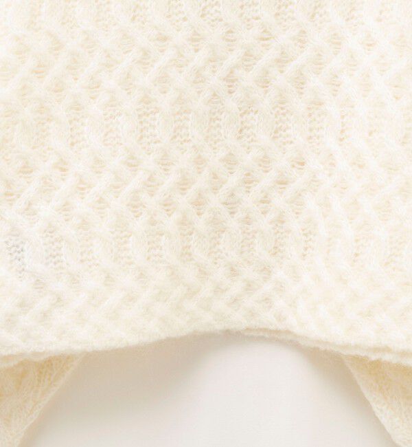 NOLLEY'S sophi「【WALANCE/ワランス】wool mohair cable cropped cardigan」|カーディガン|