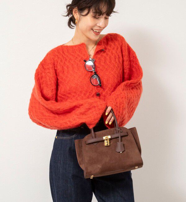 NOLLEY'S sophi「【WALANCE/ワランス】wool mohair cable cropped cardigan」|カーディガン|