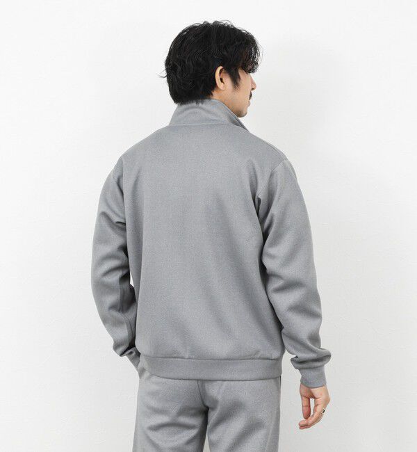 NOLLEY'S goodman「《セットアップ対応》ダブルニットZIPスタンドカラー 26SS」|ブルゾン・スタジャン|