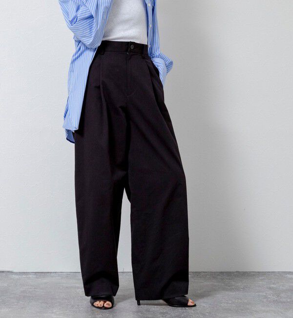 MAQWEL「【MAQWEL/マクウェル】ウォッシャブルカーブチノパンツ」|チノ|