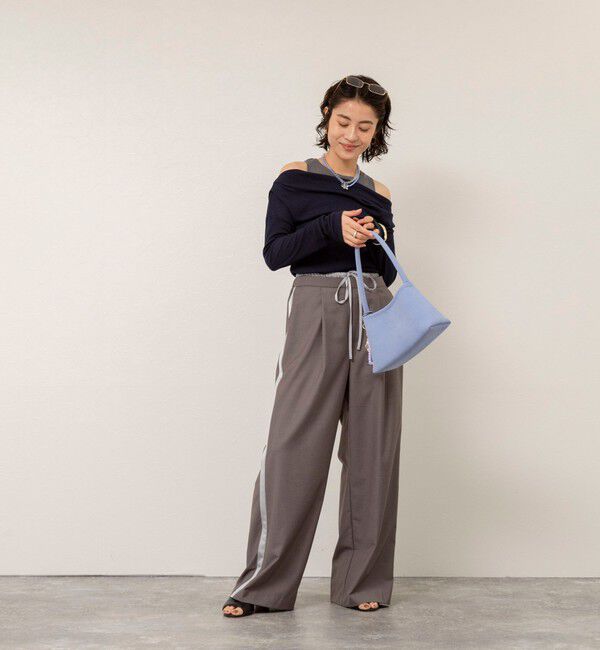 MAQWEL「【MAQWEL/マクウェル】ウォッシャブルラインパンツ」|その他|