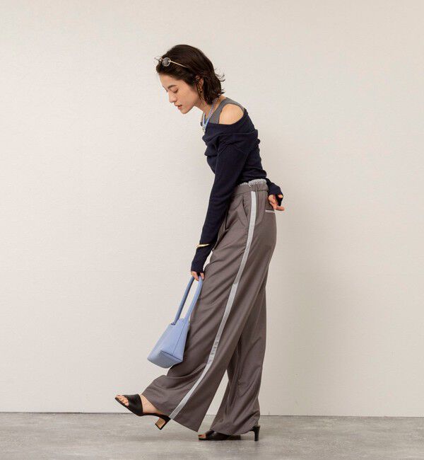 MAQWEL「【MAQWEL/マクウェル】ウォッシャブルラインパンツ」|その他|