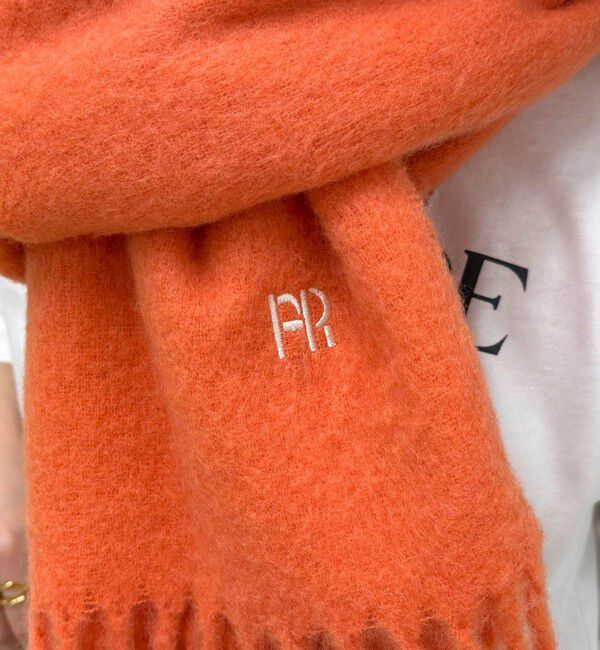 fredy emue「ライトブークレ無地マフラー45」|マフラー|