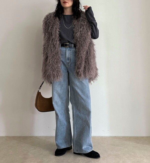 fredy emue「【LANCER CLOTHING CORPORATION】LONG FUR VEST」|ベスト・ジレ|