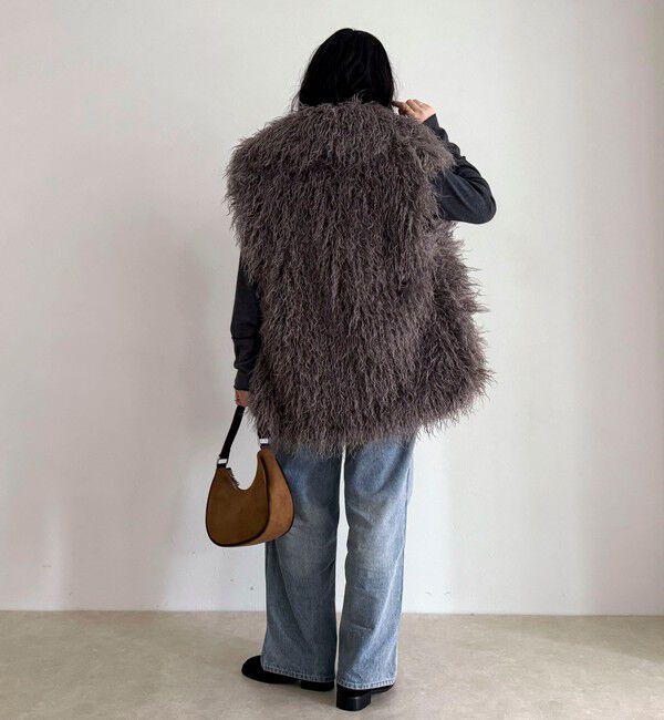 fredy emue「【LANCER CLOTHING CORPORATION】LONG FUR VEST」|ベスト・ジレ|