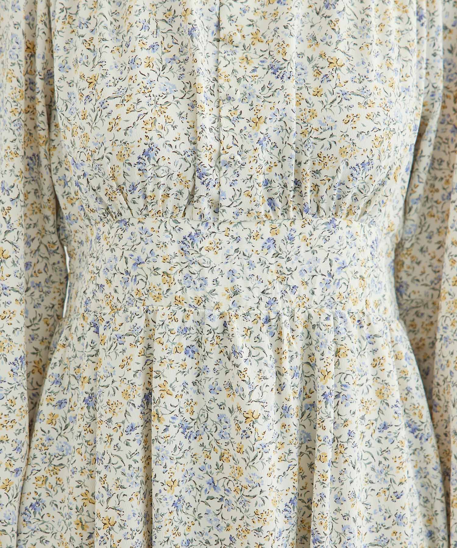 Rope&rsquo;Picnic「小花柄ハイウエストワンピース」|ワンピース|