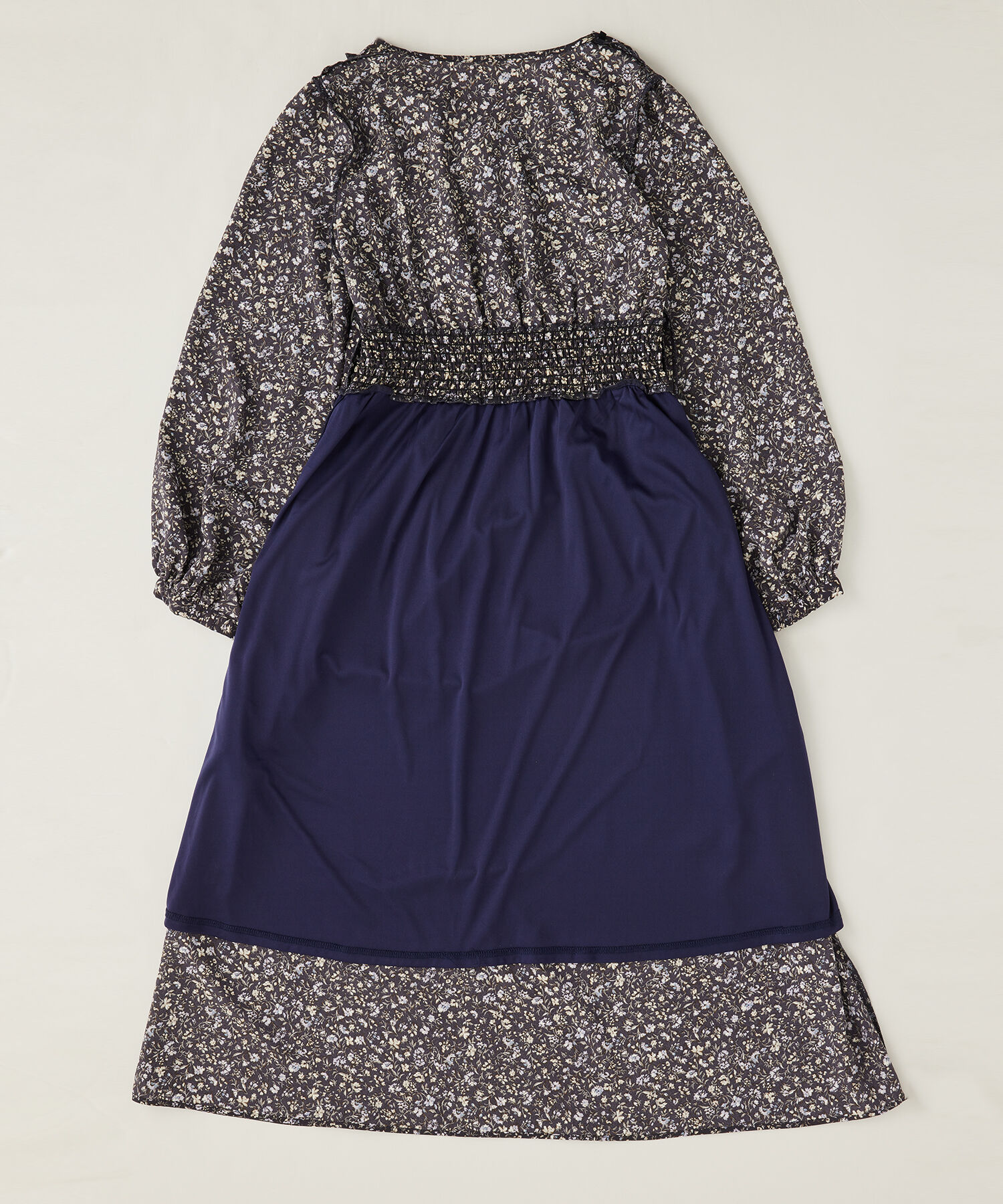 Rope&rsquo;Picnic「小花柄ハイウエストワンピース」|ワンピース|