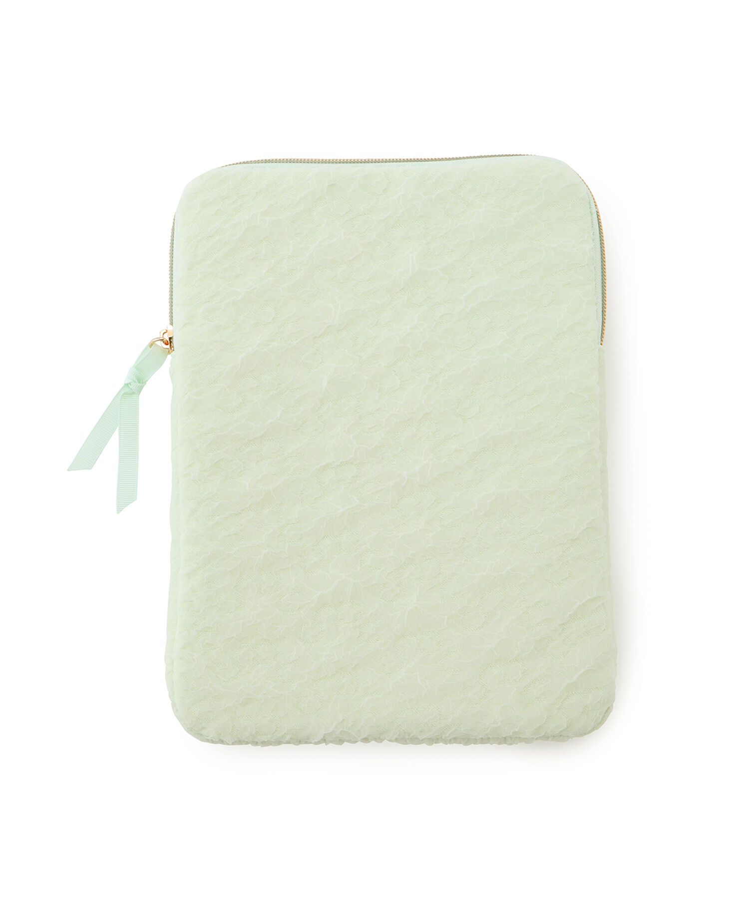ROPE PICNIC PASSAGE「チュールジャガードiPadケース」|その他|ライトグリーン(33)