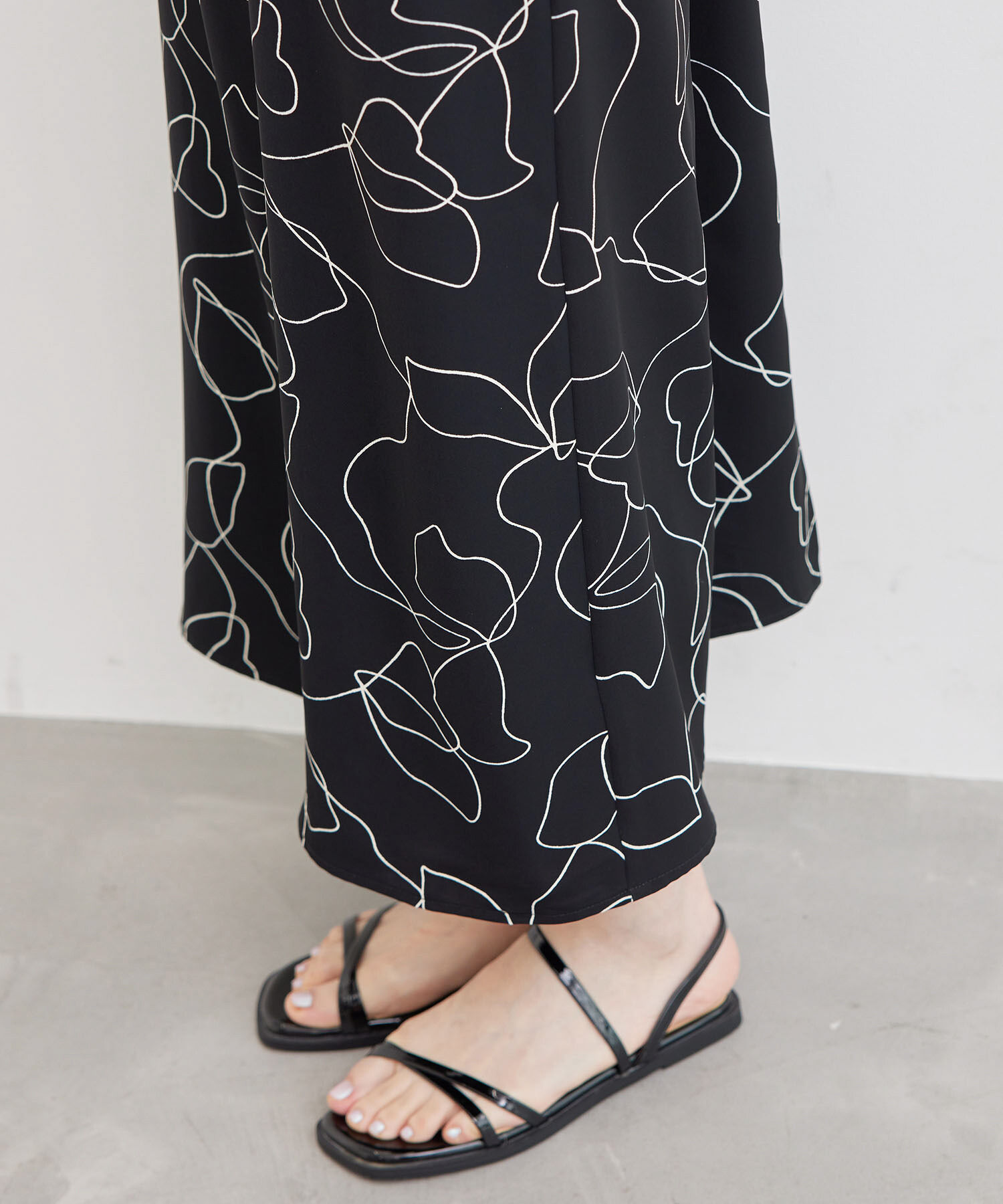 Rope&rsquo;Picnic「線画プリントキャミソールワンピース」|ワンピース|