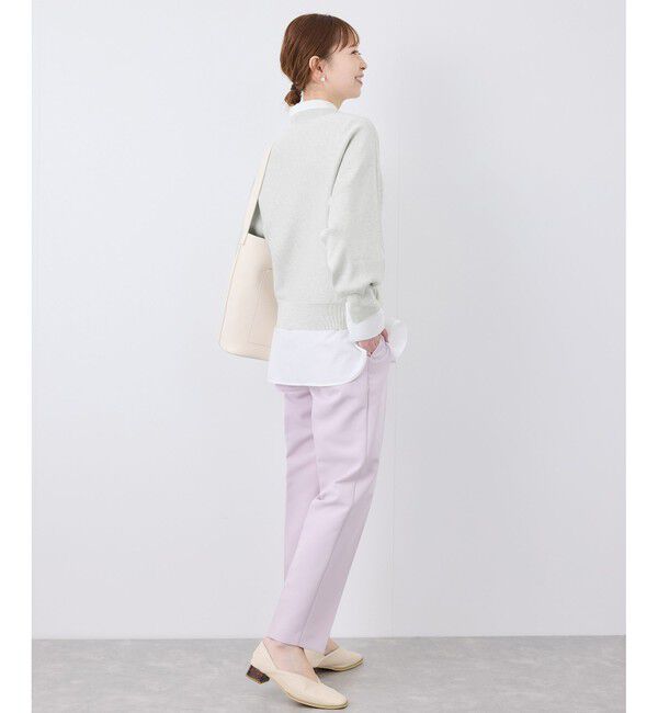 Rope&rsquo;Picnic「【洗濯機OK】ラメ混ドルマンニットプルオーバー」|ニット・セーター|