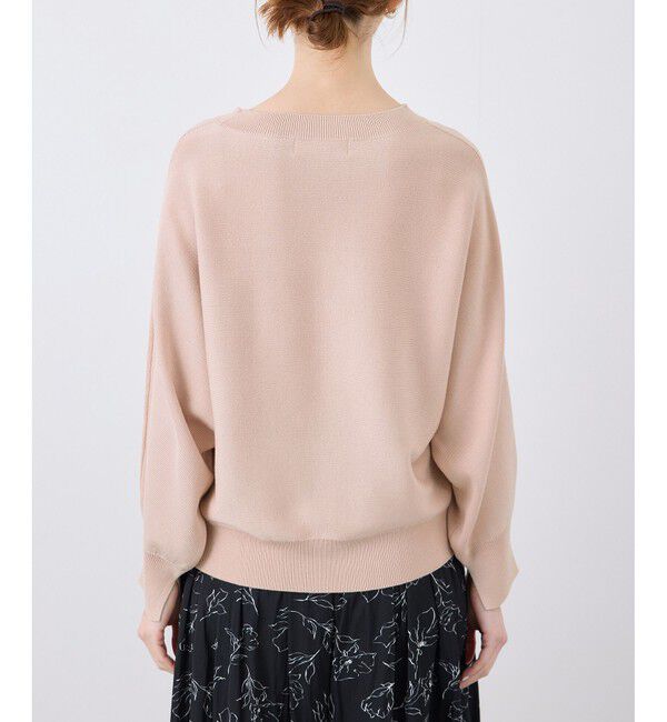 Rope&rsquo;Picnic「【洗濯機OK】ラメ混ドルマンニットプルオーバー」|ニット・セーター|