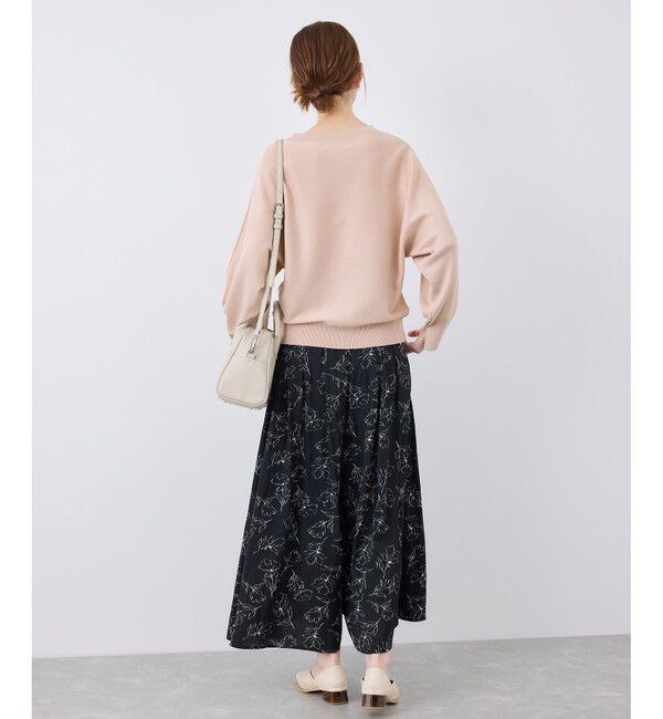 Rope&rsquo;Picnic「【洗濯機OK】ラメ混ドルマンニットプルオーバー」|ニット・セーター|