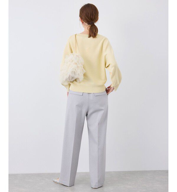 Rope&rsquo;Picnic「【洗濯機OK】ラメ混ドルマンニットプルオーバー」|ニット・セーター|