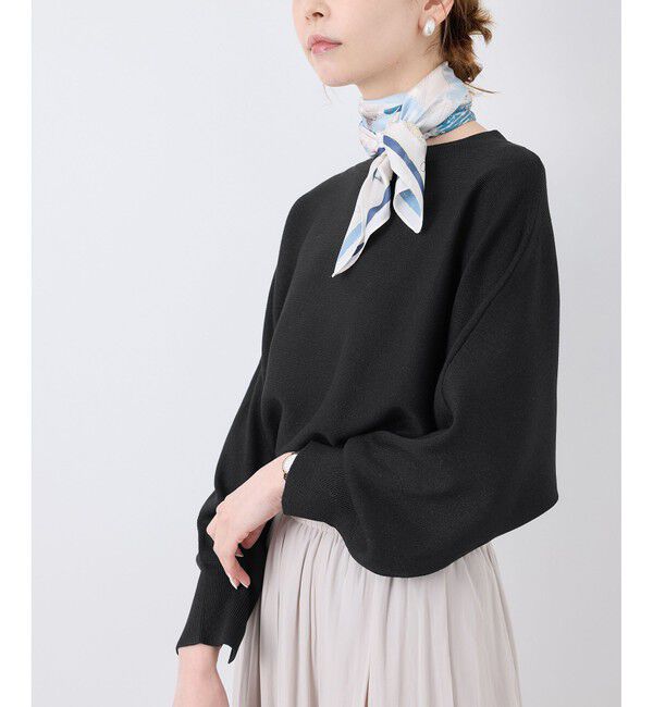 Rope&rsquo;Picnic「【洗濯機OK】ラメ混ドルマンニットプルオーバー」|ニット・セーター|