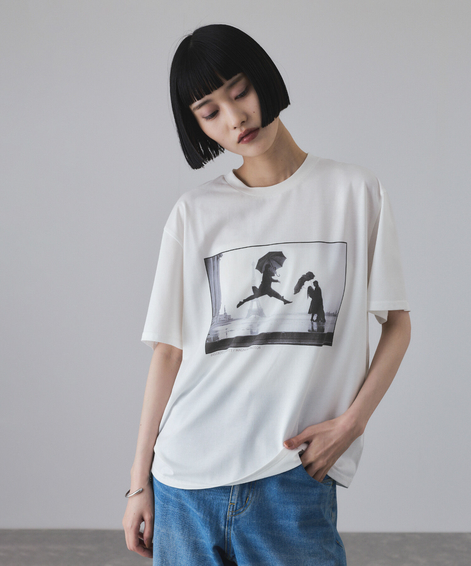 ADAM ET ROPE'「【撥水】MAGNUM PHOTOS TEE」|Tシャツ・カットソー|