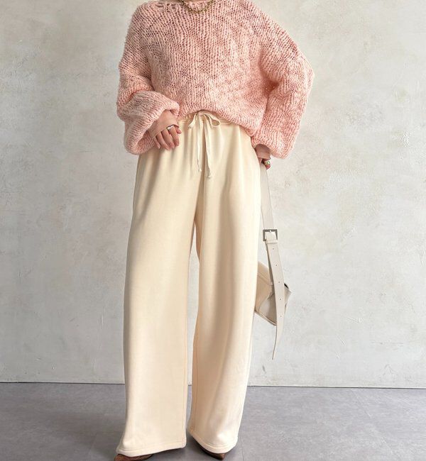  「ボンバーヒートスウェットパンツ」|チノ|