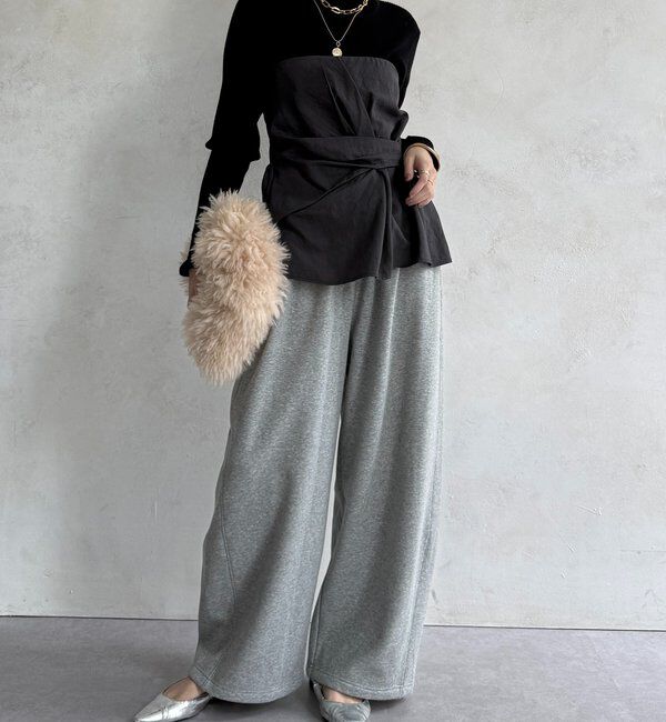  「ボンバーヒートスウェットパンツ」|チノ|