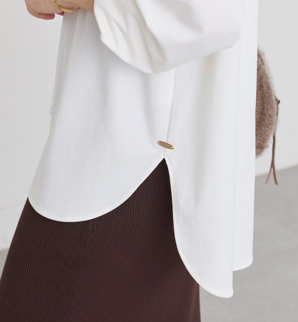  「予約【新色追加/着回し力抜群】キュプラカットプルオーバー」|Tシャツ・カットソー|