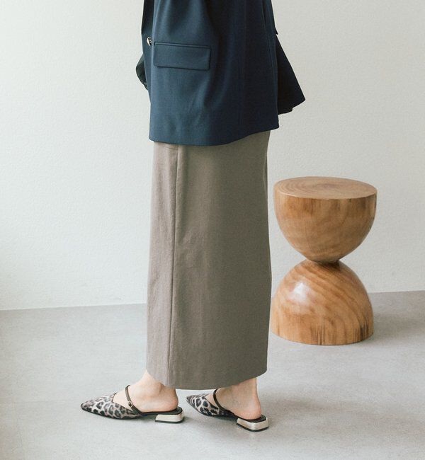  「予約【ウオッシャブル/多機能】フロントZIPタイトスカート」|スカート|