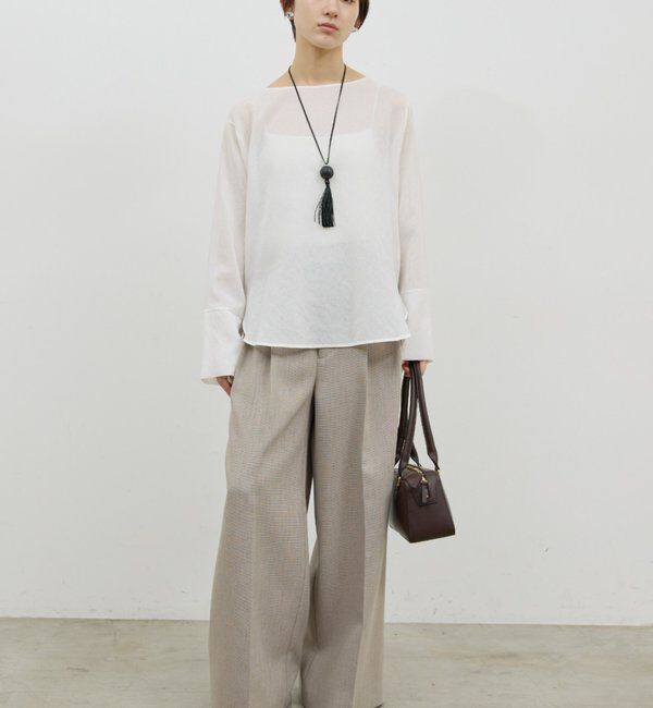  「タッセルコードネックレス」|リング|