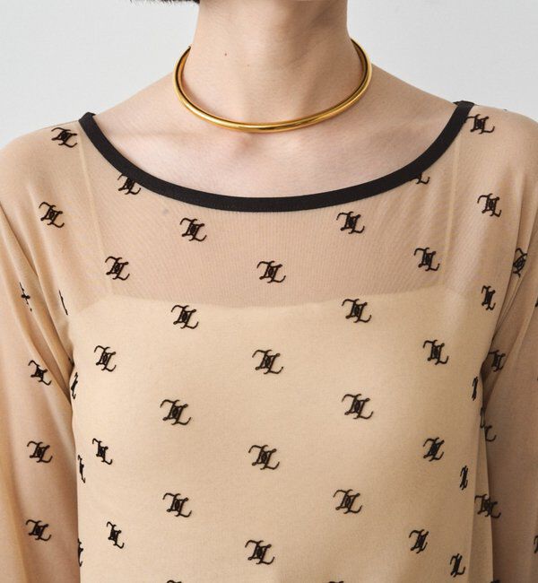  「モノグラムシアープルオーバー」|Tシャツ・カットソー|