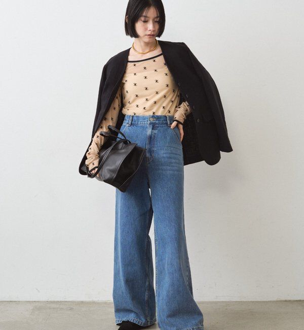  「モノグラムシアープルオーバー」|Tシャツ・カットソー|