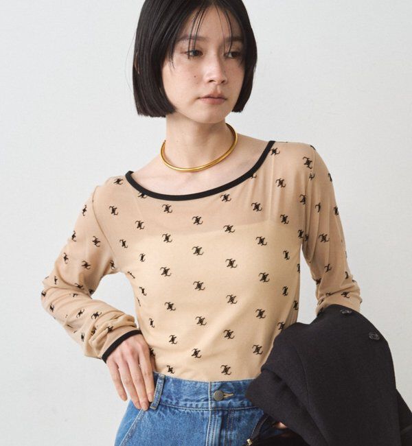  「モノグラムシアープルオーバー」|Tシャツ・カットソー|