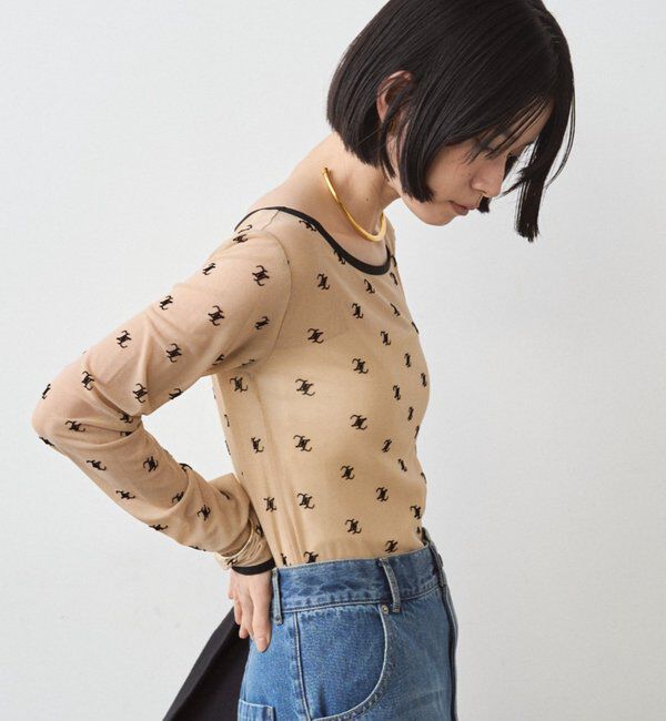  「モノグラムシアープルオーバー」|Tシャツ・カットソー|