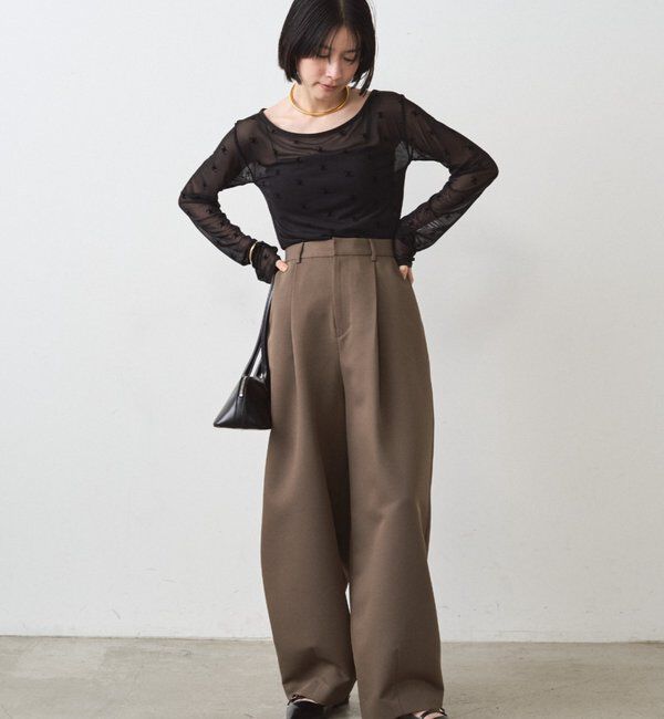  「モノグラムシアープルオーバー」|Tシャツ・カットソー|