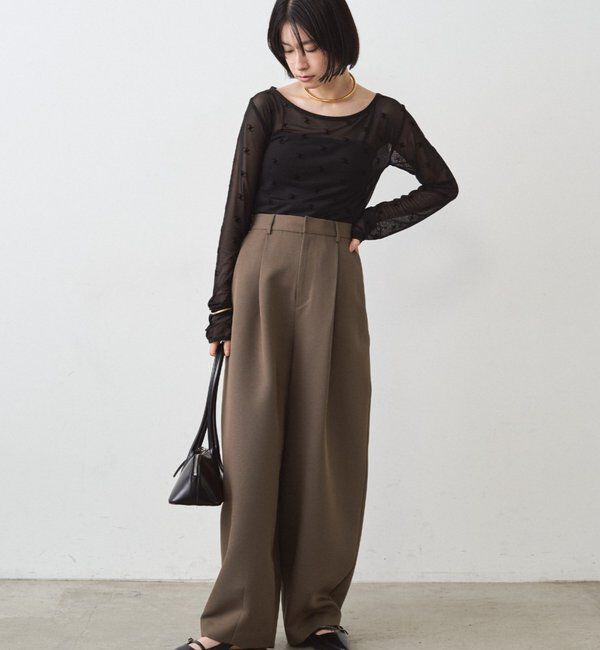  「モノグラムシアープルオーバー」|Tシャツ・カットソー|