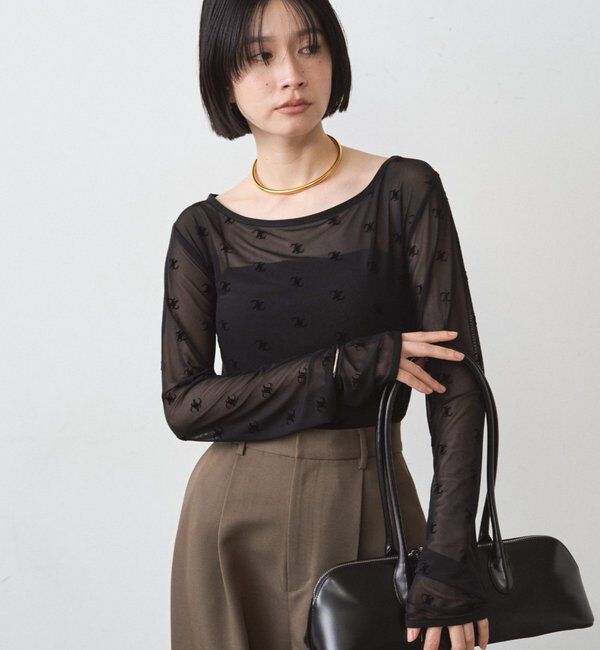  「モノグラムシアープルオーバー」|Tシャツ・カットソー|