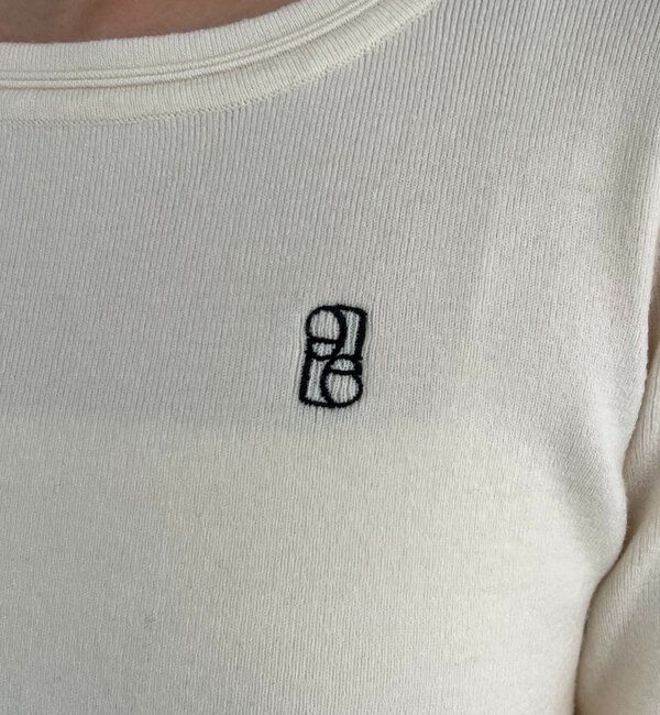  「1ポイントバイカラーニット」|ニット・セーター|