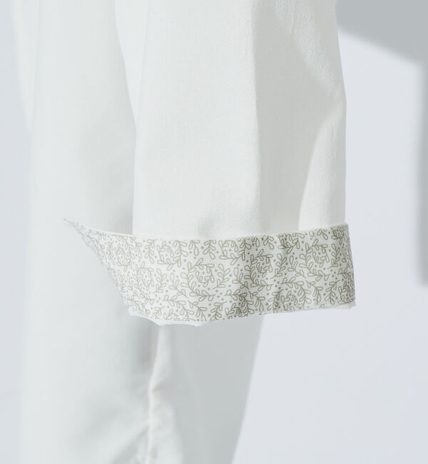 ABAHOUSE「【リネンタッチ】カプリ7分袖シャツ」|シャツ・ブラウス|