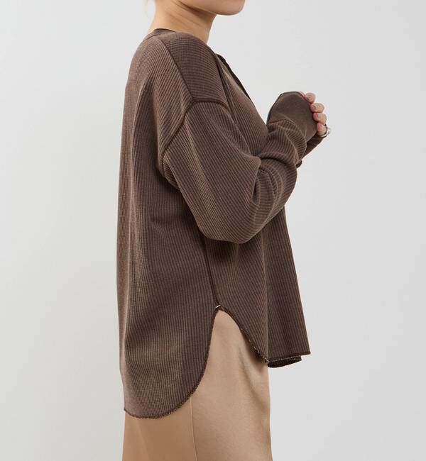 SOFFITTO「ヘンリーネックプルオーバー」|Tシャツ・カットソー|