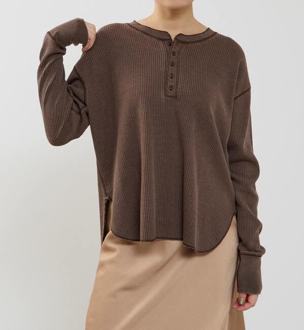 SOFFITTO「ヘンリーネックプルオーバー」|Tシャツ・カットソー|