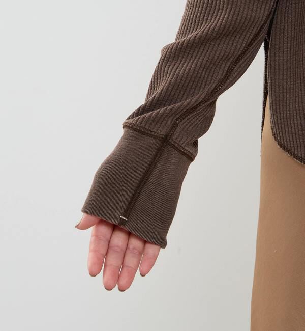 SOFFITTO「ヘンリーネックプルオーバー」|Tシャツ・カットソー|