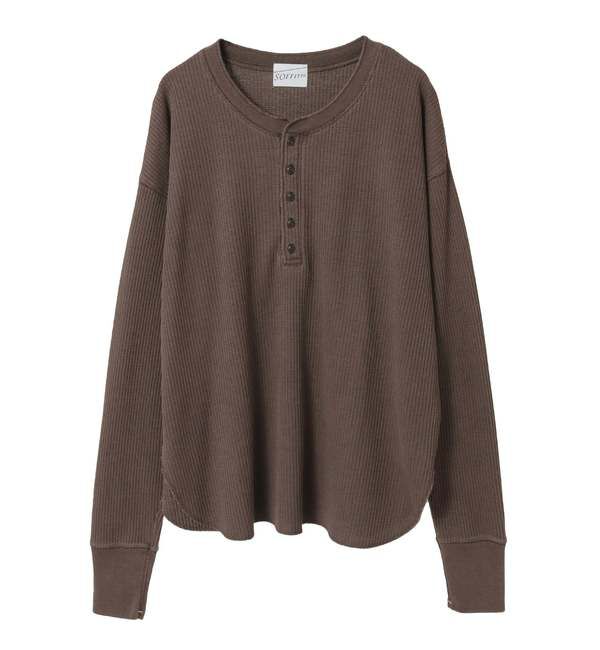SOFFITTO「ヘンリーネックプルオーバー」|Tシャツ・カットソー|