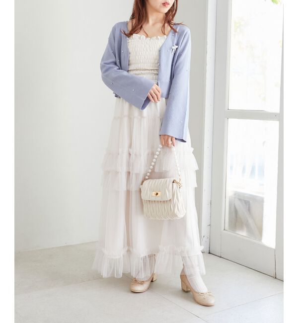 MAJESTICLEGON「ラメリボンパンプス」|パンプス|