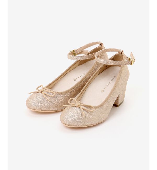 MAJESTICLEGON「ラメリボンパンプス」|パンプス|
